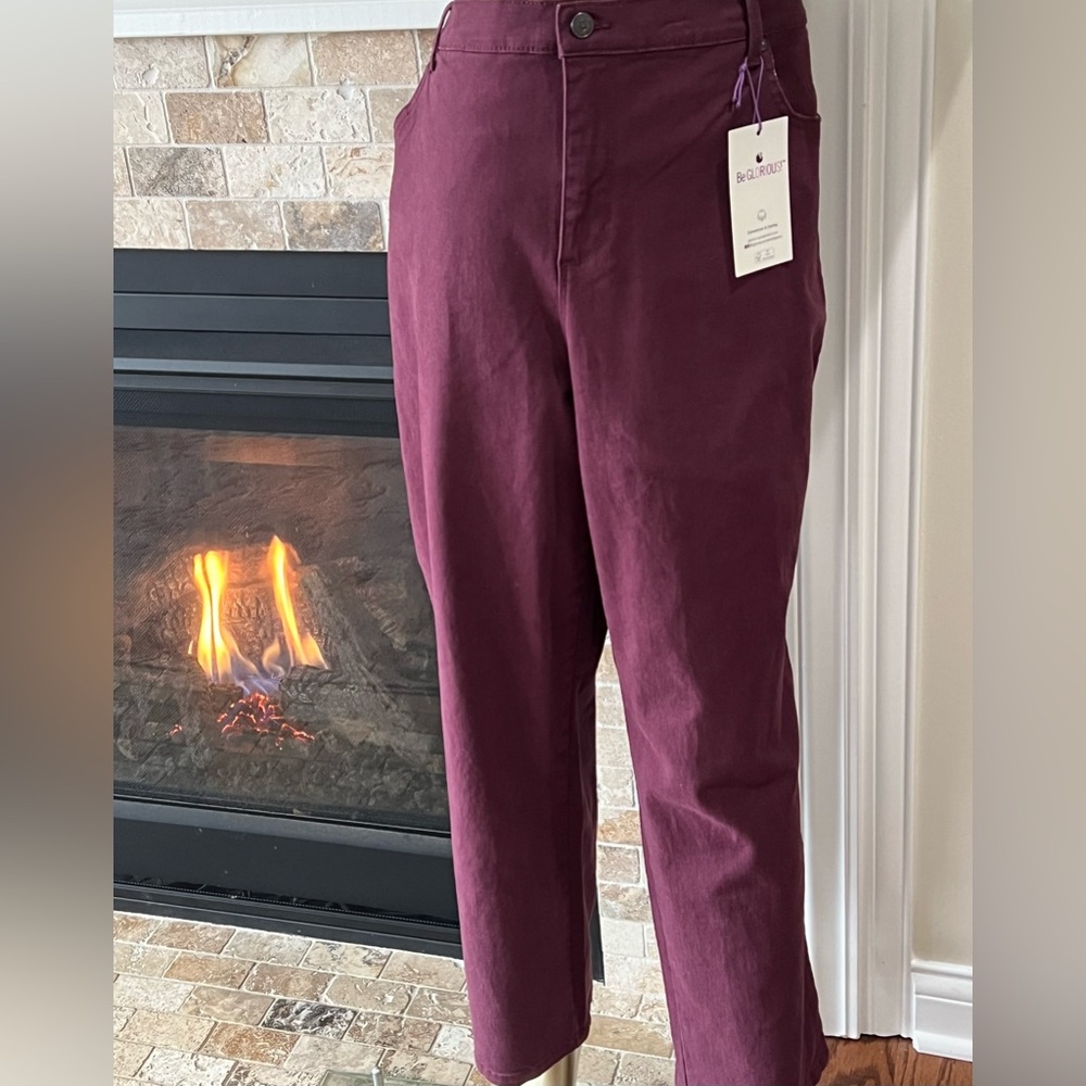 22W Average Gloria Vanderbilt Amanda 🆕 Tapered leg classic-rise supreme stretch